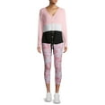 thumbnail image 5 of Time and Tru Women's Capri Leggings, 5 of 6