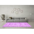 thumbnail image 3 of Ahgly Company Indoor Rectangle Abstract Purple Modern Area Rugs, 6' x 9', 3 of 4