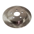thumbnail image 2 of KarParts360 For Toyota Corolla 2014-2022 Brake Discs Rear | Cast Iron | Natural | 2-Wheel Set | Solid | 5 Pieces Lugs | 10.2 Inches Disc Diameter | Replacement For 4243102250, 4243102200, 2 of 6