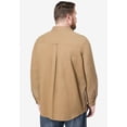 thumbnail image 2 of Boulder Creek By Kingsize Men's Big & Tall  Long Sleeve Denim And Twill Shirt, 2 of 6