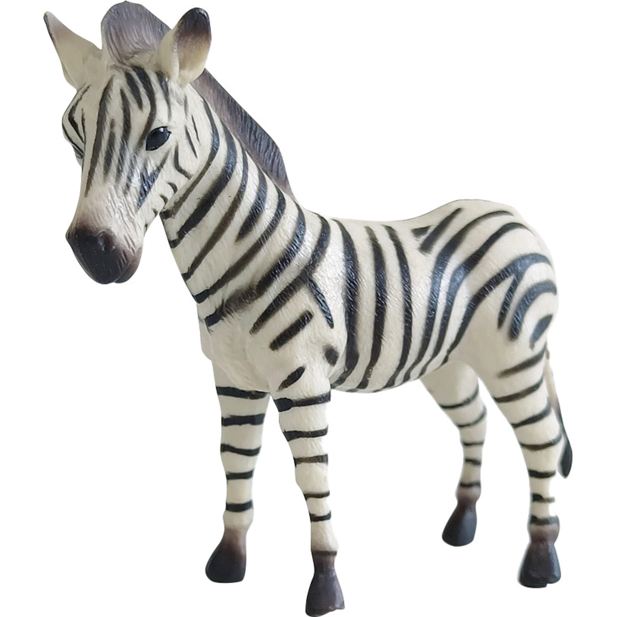 Animal Quest: Zoo Animals - 8 Piece Set, Toy Figurine Collection, Posed Wildlife, 1.75 - 7" Realistic Miniatures, Play & Display, Toddler & Kids 3+