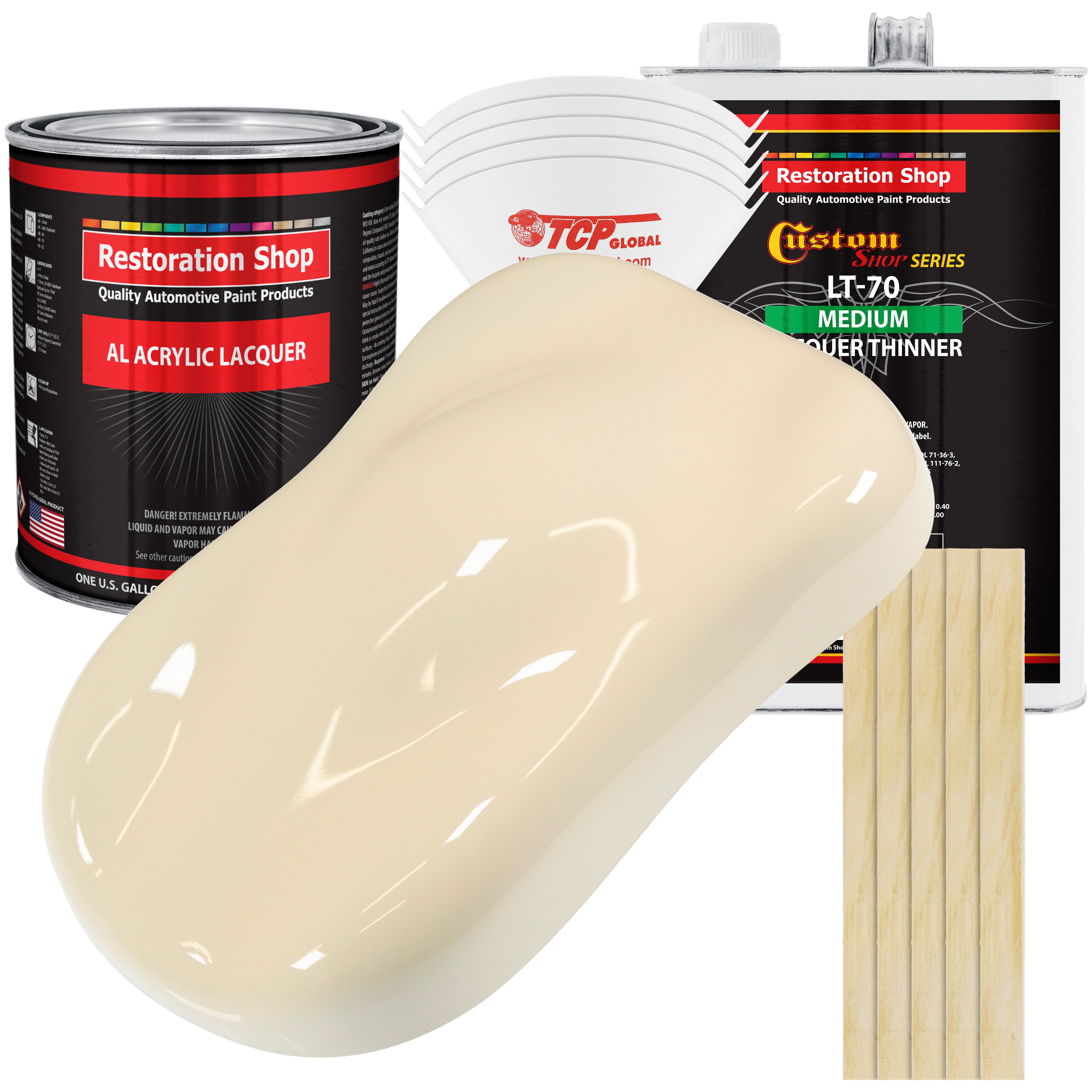 Restoration Shop - Wimbledon White Acrylic Lacquer Auto Paint ...