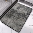 thumbnail image 5 of Transform Spaces with Modern Abstract Gray Runner Rug: 20x32 inch Soft, Non-Slip, Low Pile, Machine Washable Carpet - Perfect for Bathroom, Laundry Room, Kitchen, Entryway, Hallway, Bedroom, 5 of 5