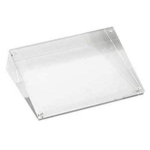 Tablecraft Card Holder, Slanted, Acrylic, 4x6
