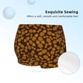 thumbnail image 2 of Rocae Colorful Pineapple for Girls' Cotton Boxer Briefs, Soft Mid-rise Panties-Medium, 2 of 5