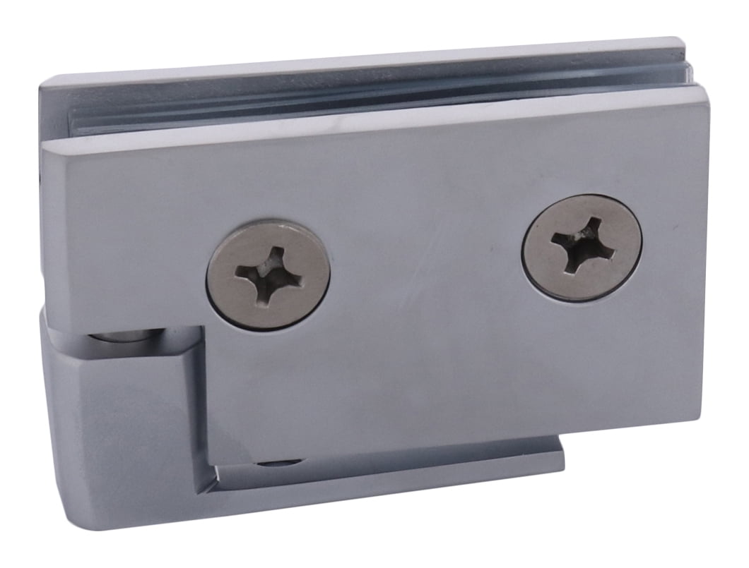 CRL FA50SC Satin Chrome Surface Mount Pivot Hinges pack of 2
