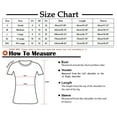 thumbnail image 3 of Enjoytime Womens Blouses Trendy Printed 3/4 Sleeve Crewneck Tee Shirts Tops Loose Fashion Casual Shirts for Women, 3 of 5