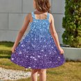 thumbnail image 2 of FAHXNVB Cami Midi Dresses for Girls Casual Crewneck Spaghetti Straps A Line Tiered Flowy Sundress Summer Fashion Cozy Graphic Print Beach Vacation Dresses 2-12 Years, 2 of 7