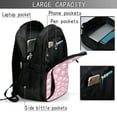 thumbnail image 4 of Disketp Cute Cat Mochila de Viaje Estampada para Laptop con Puerto de Carga USB, Mochila Impermeable para Computadora – Regalo para Hombres y Mujeres, 4 of 7