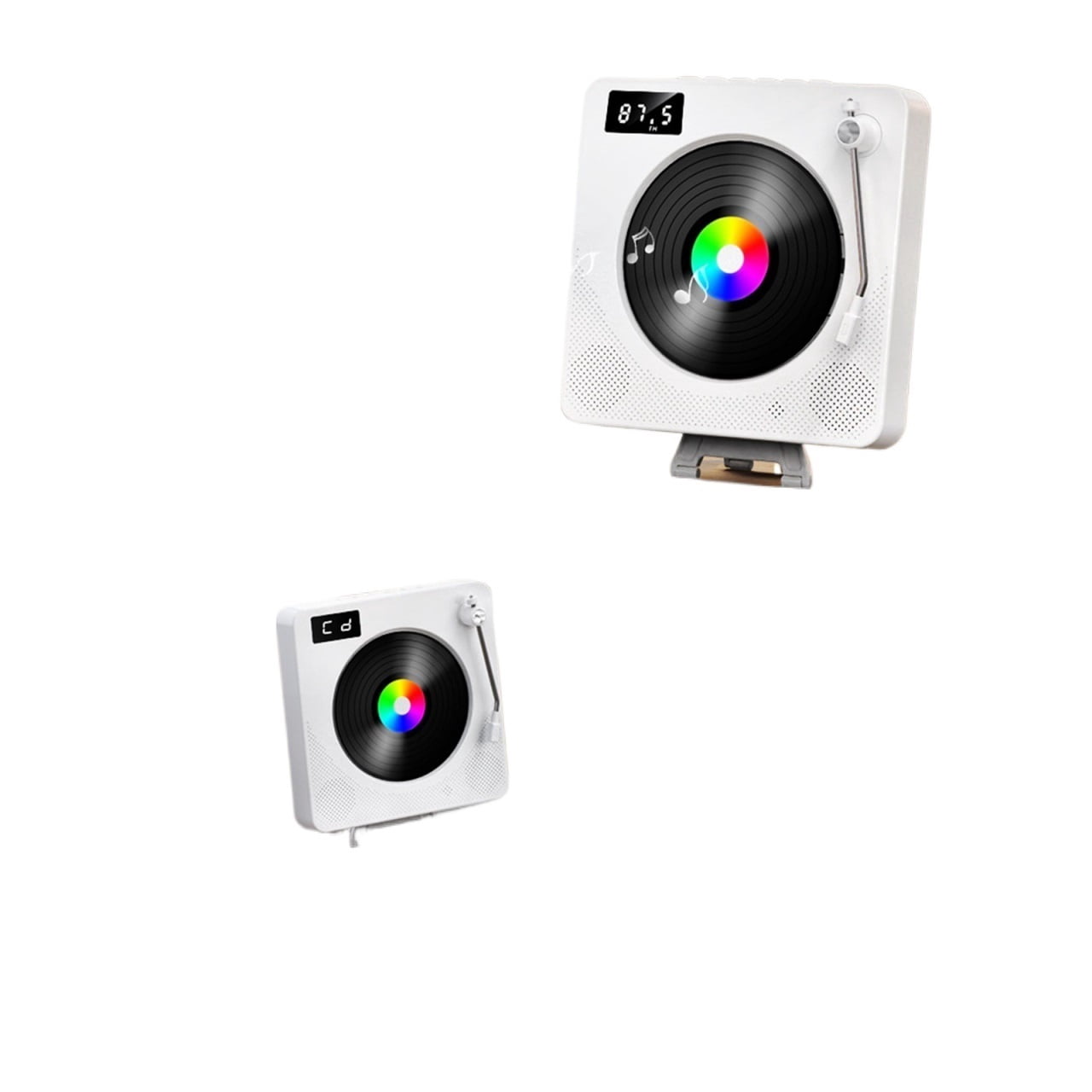 Portable Bluetooth CD Player with Speakers Ideal Music Gift for Audiophiles and Music Lovers