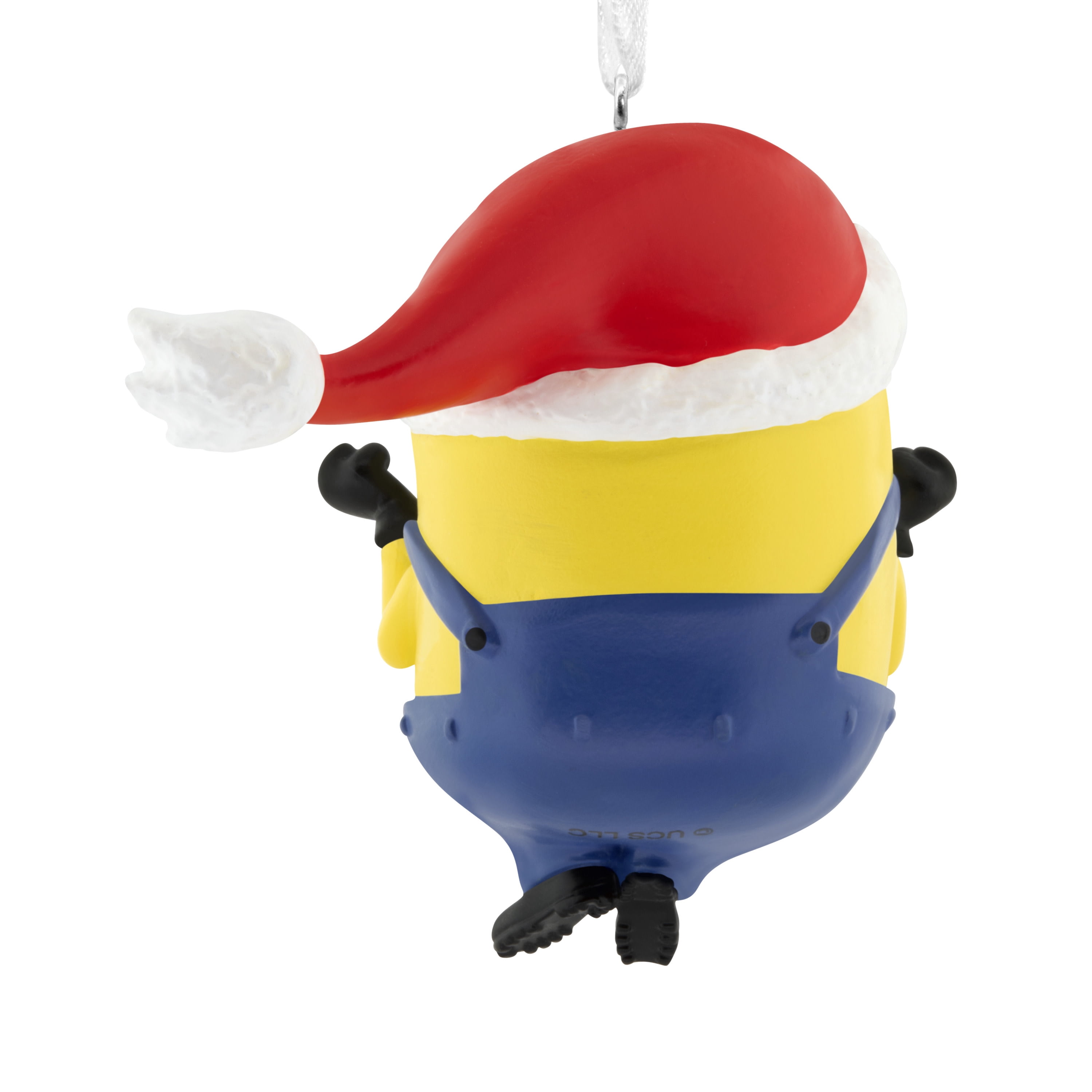 Hallmark Christmas Ornament (Minions Bob in Santa Hat), 1 Count