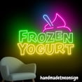 thumbnail image 4 of Handmadetneonsign Frozen Yogurt Neon Sign, Ice Cream Store Wall Art Decor, Ice Cream Cone Wall Decor 67835, 4 of 5