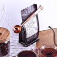 thumbnail image 3 of Cuchara de metal de doble uso, cuchara integrada de café, abrazadera sellada, cuchara de té, cuchara de café, abrazadera de acero inoxidable, cuchara de mango largo dos en uno, $ Multifunción Afortunado Sencillez, 3 of 5
