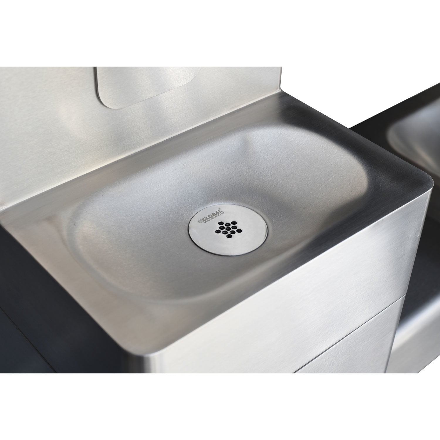 Outdoor Bottle Filler & Bi-Level Drinking Fountain & Pet Station, Stainless Steel