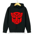 thumbnail image 2 of Sudadera con capucha para niños y niñas, ropa de calle de moda, informal, con estampado de Transformers, para otoño, 2 of 5