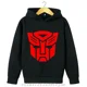 thumbnail image 2 of Sudadera con capucha para niños y niñas, ropa de calle de moda, informal, con estampado de Transformers, para otoño, 2 of 5