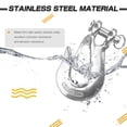thumbnail image 2 of ABCISI Heavy Duty Slip Hook, Lifting Winch Steel Slip Hook, High Strength Safety Trailer Hook, Load Trailer Clevis Hooks Stainless Transport 1/2 Inch 3000lbsf, 2 of 7