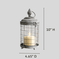 thumbnail image 2 of Colonial Tin Works Rounded Cage Lantern, 10-inch Height, 2 of 2