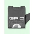 thumbnail image 3 of Abstract Grid Rave Style Sweatshirt Men -Image by Shutterstock, Male 4X-Large, 3 of 4