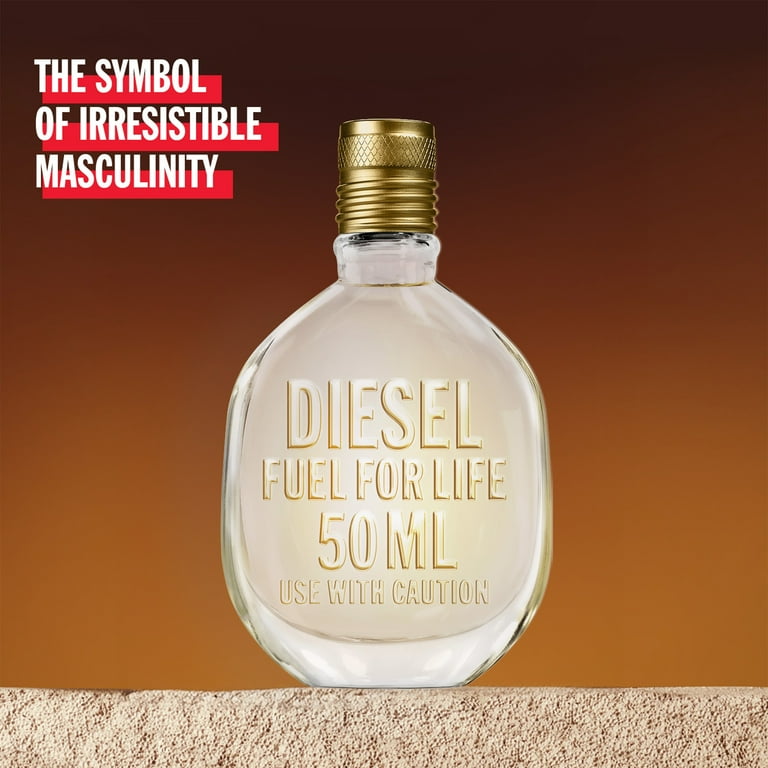 Free Shipping! Diesel Fuel for Life Eau de Toilette Spray Men 1.7