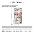 thumbnail image 4 of Honeii Rose Flowers print basktball shirt for men and women, Unisex basketball jersey for Theme party-Large, 4 of 6