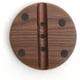 thumbnail image 2 of Paquete de 2 jaboneras de madera con bandeja de drenaje, soporte para jabón en barra de madera de nogal negro, estuche para jabón, soporte para esponjas, protector de jabón para ducha, baño, cocina, 2 of 7
