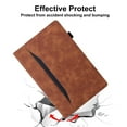 thumbnail image 3 of DWaybox Case for Samsung Galaxy Tab S11 11.0" SM-X730/SM-X736B, Retro PU Leather & TPU Hybrid Cover with Anti-Slip Grip Strap, Adjustable Kickstand and Multiple Card Slots -Brown, 3 of 4