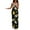 Jumpsuit - A02 Black, variant on Women's Jumpsuits, Rompers & Overalls Stylish Boho Floral Print Overall Casual Loose Comfy Soft Jumpsuit Bohemian Wide Leg Bib Pants with Pockets