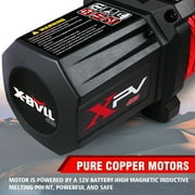 X-BULL XPV 10000LBS Electric Winch 12v Synthetic Rope 2 in 1 Remote Control Truck Trailer Winch 4WD