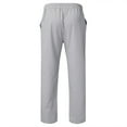 thumbnail image 6 of RMGVDSD Mens Casual Beach Outfits Men's 2 Piece Linen Suit Summer Leisure Suit Plain Long Sleeve Shirt And Pants Set Comfort Yoga Outfits Jogging Tracksuit Outfits, 6 of 6