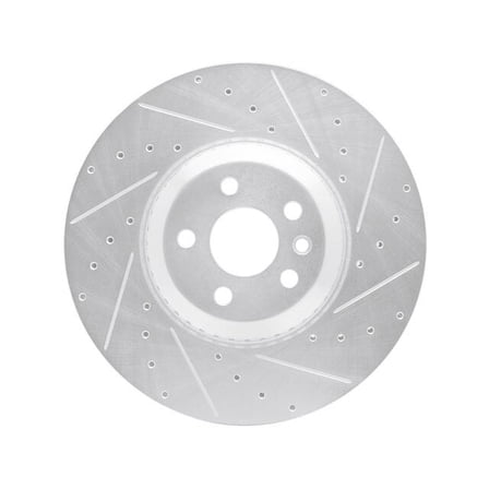 Front Right Brake Rotor - Compatible with 2020 - 2023 Land Rover Range Rover Evoque 2021 2022