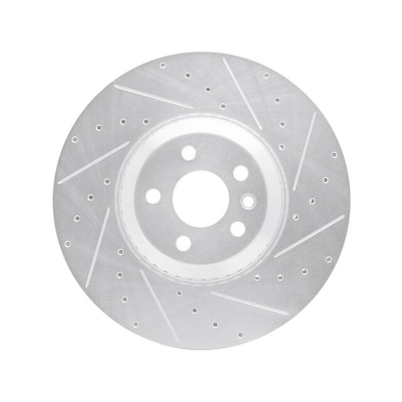 Front Right Brake Rotor - Compatible with 2020 - 2023 Land Rover Range Rover Evoque 2021 2022