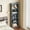 Iron-gray, variant on YQ JENMW Multi-Tier Freestanding Modular Bookcase, Versatile Storage Shelf Organizer for Home Office Living Room Adults