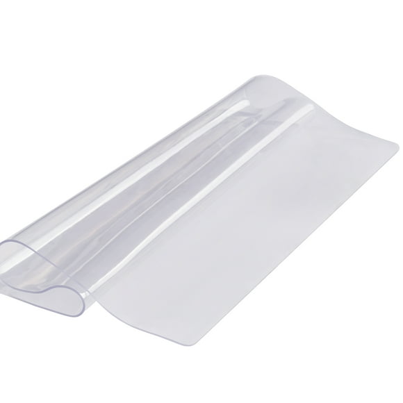 KFFKFF Transparent Table Protection Sheet, Dimensions 12" x 12"/305 x 305 mm, 1.5 mm Density PVC Plastic Table Cover, Resistant to Water, Ideal for Work Desk, Coffee Table, Dining Room Table