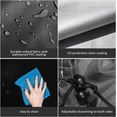 thumbnail image 3 of Waterproof Foosball Table Cover Folding Soccer Table Cover Dustproof Cover Furniture Protective Cover, 3 of 5
