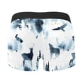 thumbnail image 5 of Mens Boxer Briefs - Men's Boxer Shorts - Silouette - XXXXXL, 5 of 6