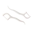 thumbnail image 1 of 1000 piezas Palillos de hilo dental NQ 2 EN 1 Limpieza de dientes para limpieza interdental, 1 of 5