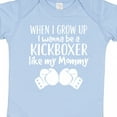 thumbnail image 4 of Inktastic Kickboxing Future Kickboxer Like Mommy Boys or Girls Baby Bodysuit, 4 of 5