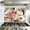 Color 2, variant on Kitchen Backsplash Peel and Stick Wall Murals Whimsical Spring Garden Watercolor Art Pink Blooms Removable Mural 35.4"W x 23.6"H, Oil Proof Vinyl Wallpaper for Fireplace & Behind Stove