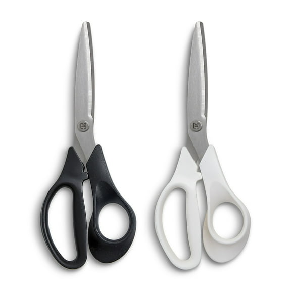 Staples TRU RED 8" Stainless Steel Scissors Straight Handle 6/Carton TR55030VS