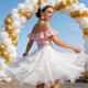 thumbnail image 5 of Faldas Largas para las Mujeres de Verano Estrella en Capas Torta Irregular Mitad de Longitud Malla Lentejuelas Falda, Fondo de la Primavera Casual, 5 of 6