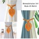 thumbnail image 4 of RV Juego de 2 alzapaños de cortina Boho, sábanas de algodón Curtai Macrame, 4 of 5
