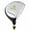 Green, variant on Ultimate 165CC Junior #3 Fairway Wood for Kids with Fiberglass Shaft and Headcover Green