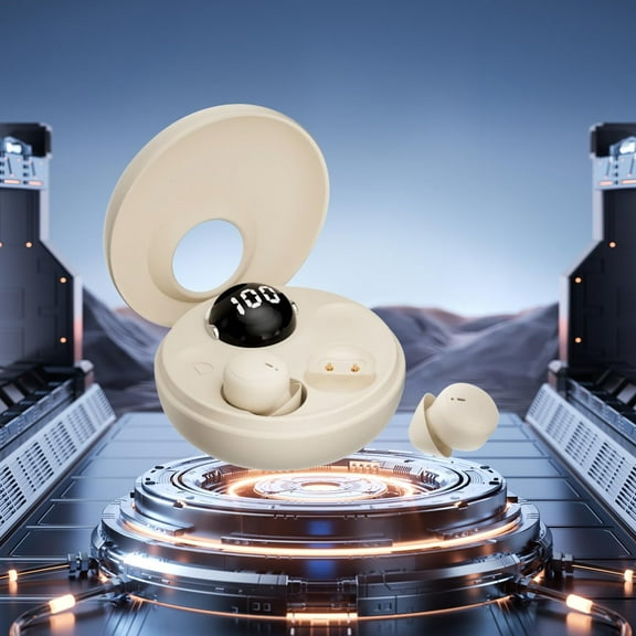 Wireless Earbuds, Sleep Earphones With True Wireless In Ear Mini Invisible Bluetooth Earphones For Noise Reduction And Side Sleep Without Stress Earbuds Noise Cancelling