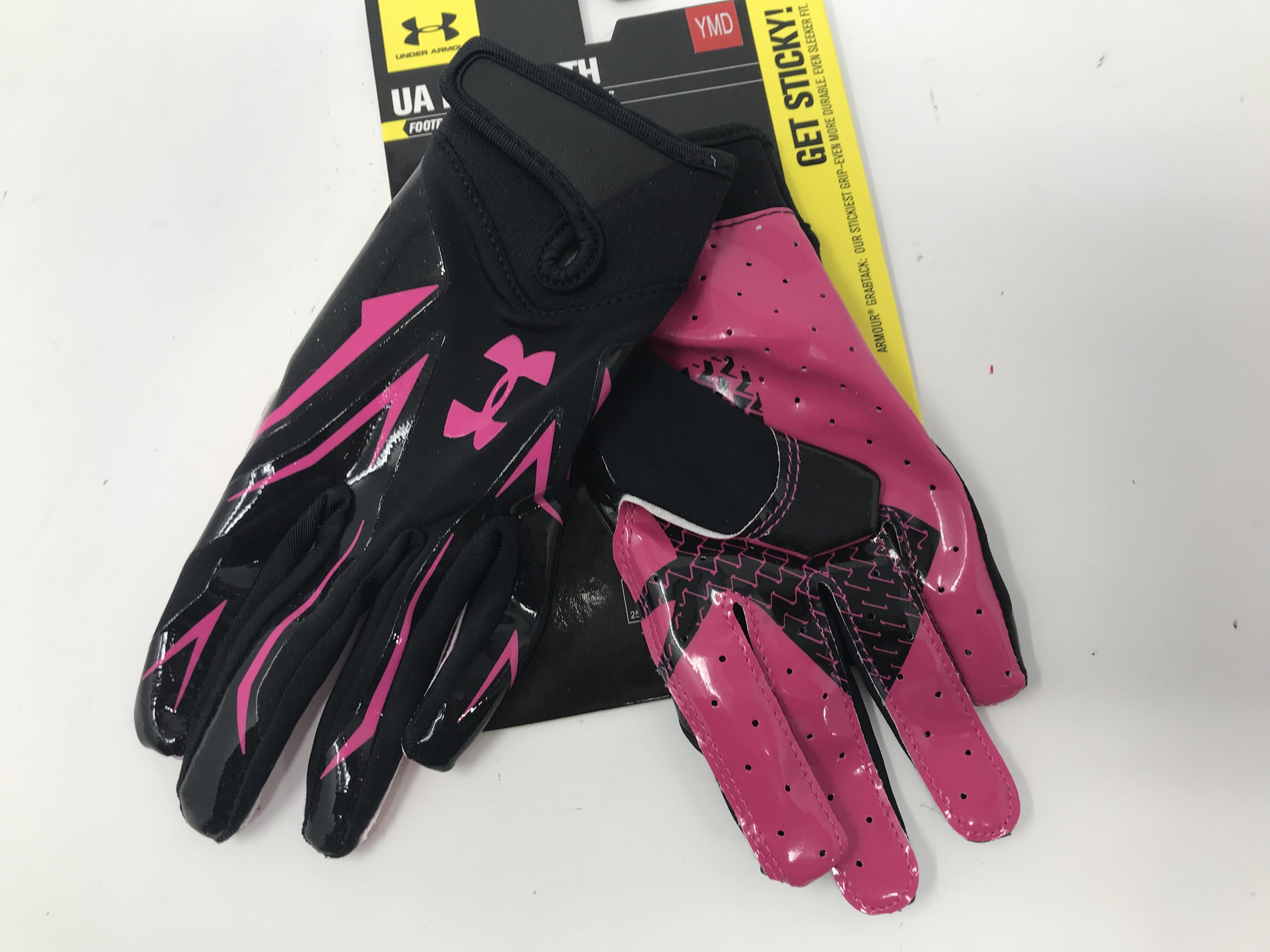 under armour f4 football gloves review