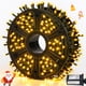 thumbnail image 1 of Cadena de luces LED JMEXSUSS, 173 pies, 500 LED, blanco cálido, para exteriores, 1 of 8