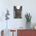 thumbnail image 4 of Luxe Metal Art 'Belgian Malinois Wearing Hipster Glasses' by Furbaby Affiliates, Metal Wall Art, 16"x24", 4 of 9