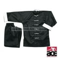 thumbnail image 2 of White Button Kung Fu Uniform, Black, 2 of 2