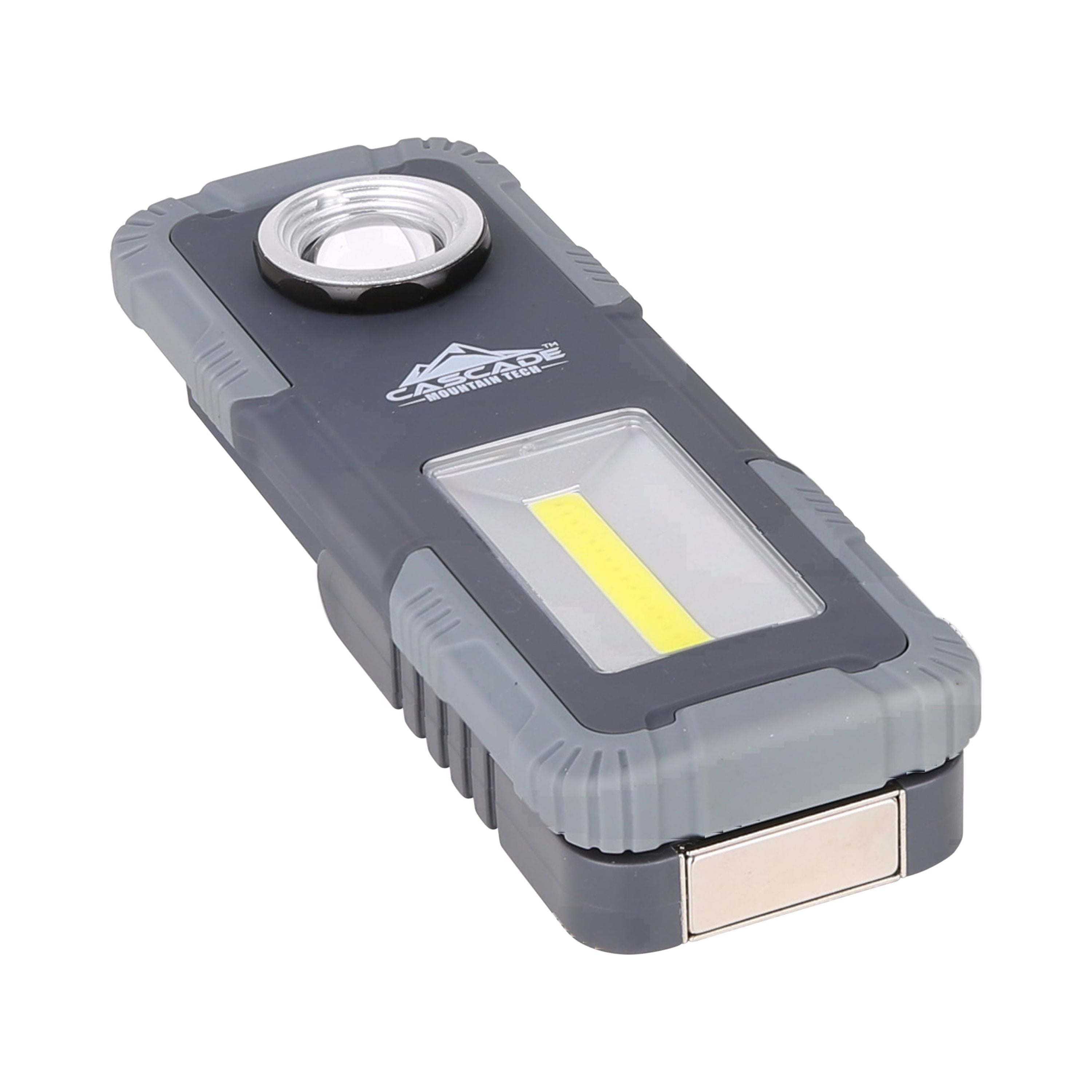 Cascade Mountain Tech 250 Lumen Multi-Use Camp Light, Three Positioning Features – Red 5.3oz.