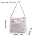 thumbnail image 5 of Bolsa De Axila Bolsa de moda para mujer, Bolsa Hobo 2023, Bolsa de mano con cadena, Bolsa de mano de gran capacidad Sywqhk Para Estrenar, 5 of 5